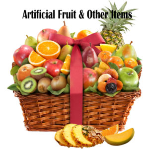 Artificial Fruit & Other Items