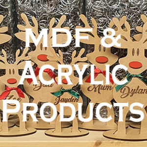 MDF & Acrylic Products