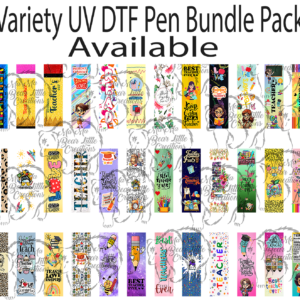 UV DTF Pen Bundle Pack Wraps